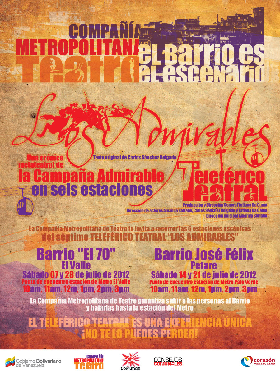 Poster Teleférico Teatral