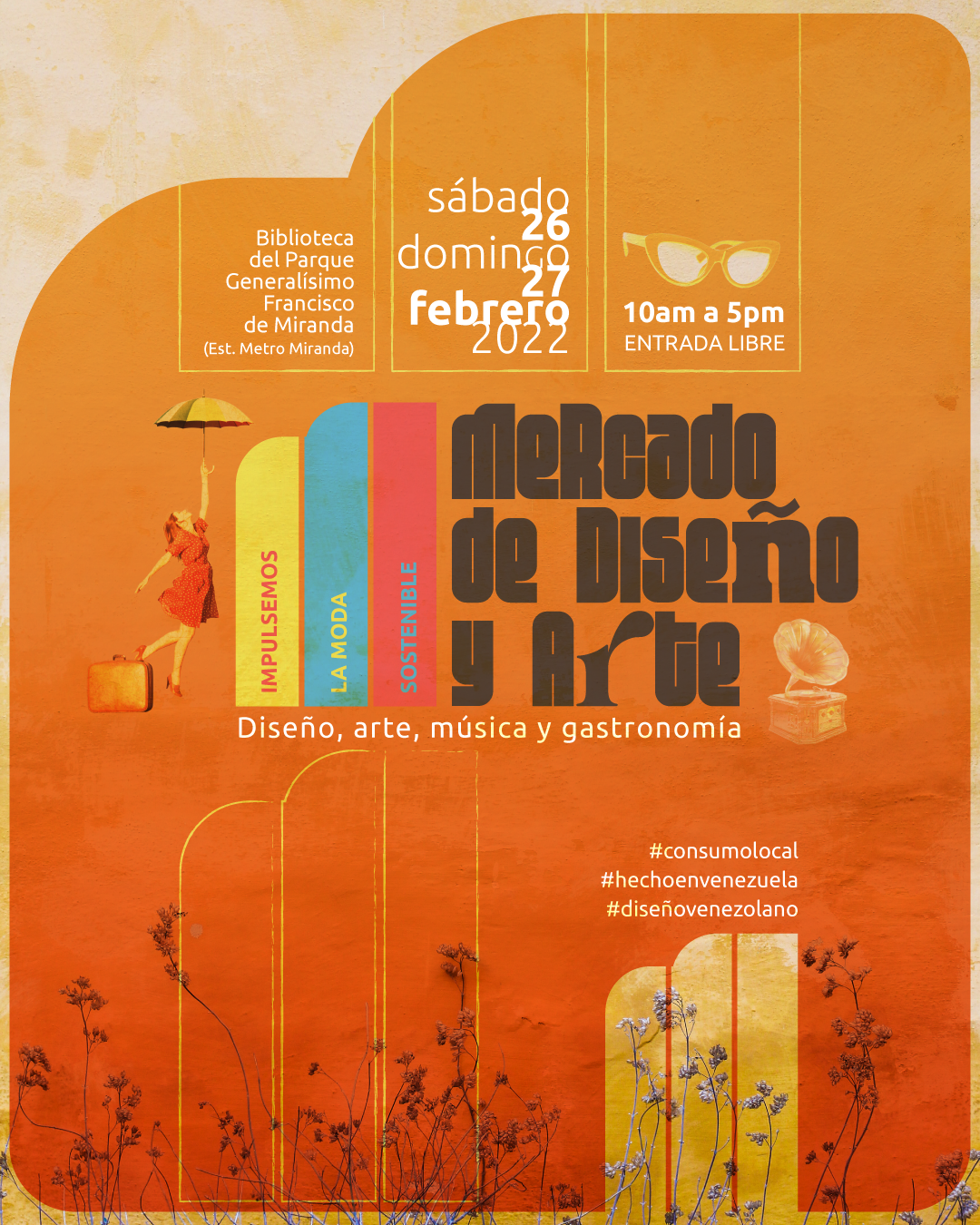 Identidad Visual para Evento Mercado de Diseño y Arte