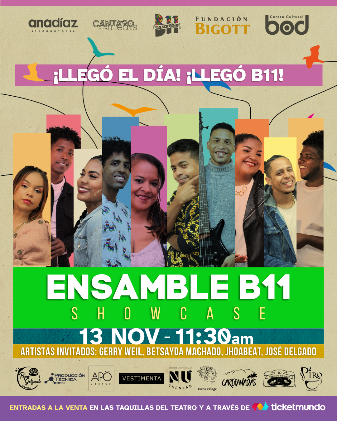 Flyer Concierto lanzamiento