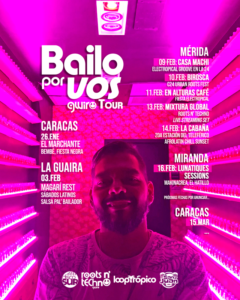 Flyer Bailo Por Vos Tour
