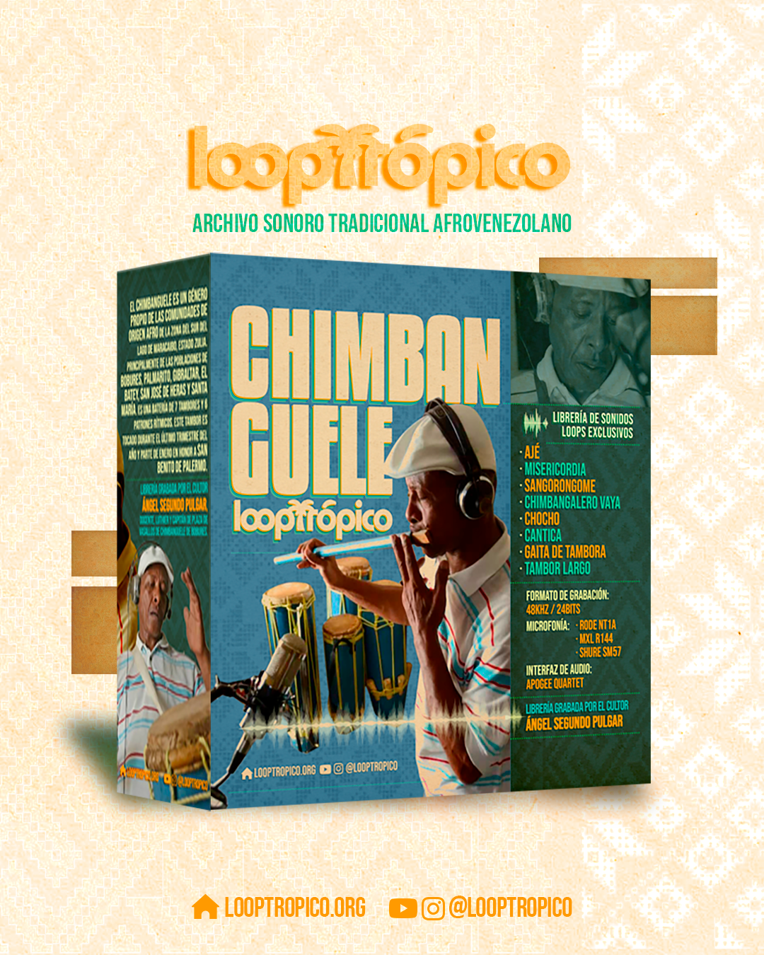 Cover para Librería de sonidos para Looptrópico